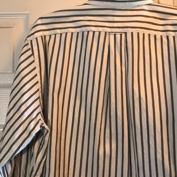 Nordstrom black & white striped shirt SOLD - Picture 3 of 8